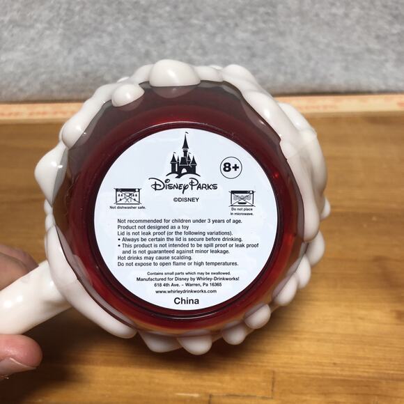 Disney Parks Snow White Evil Queen Red Poison Apple Glow in the Dark Stein Mug - Picture 8 of 8